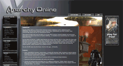 Desktop Screenshot of anarchy-online.com